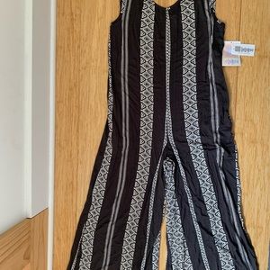 LuLaRoe: The Natalie Black & White romper size XXS